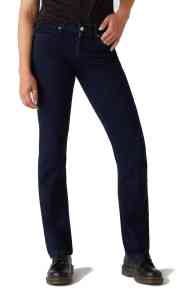 Wrangler Damen Jeans - STRAIGHT BLUE BLACK W28TQC51L